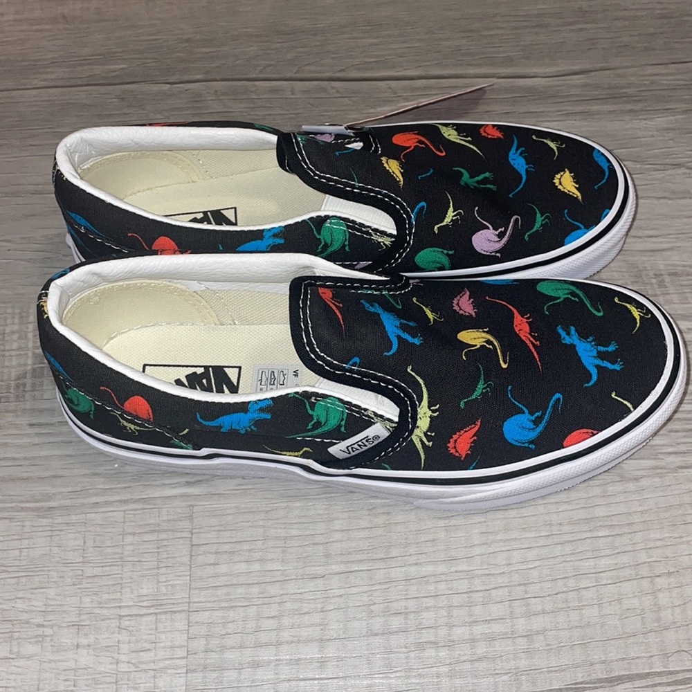 Slip On Vans Dino Print - Picture 2 of 6